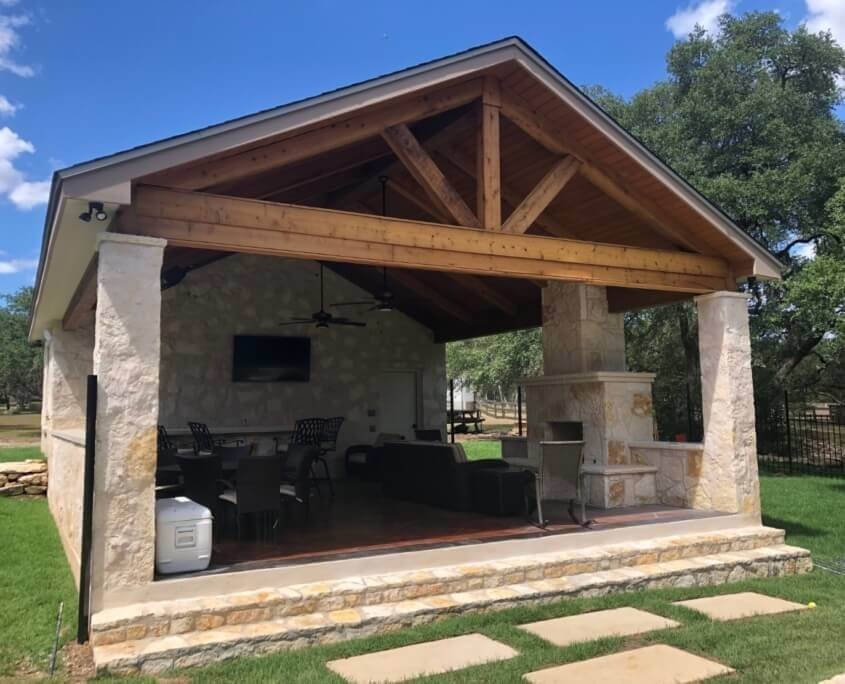 Patio Covers at Driftwood Homes
