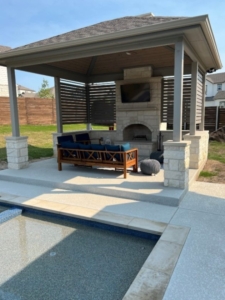 Custom Pool House Installation in Austin, TX