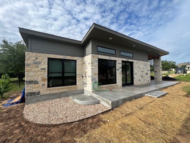 Constructed casita with beautiful exterior in Austin, TX