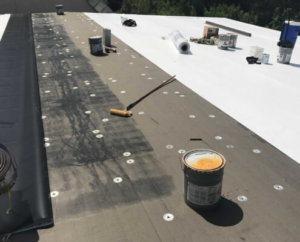 Commercial roofing project by TWT Exteriors & Roofing in Austin, TX