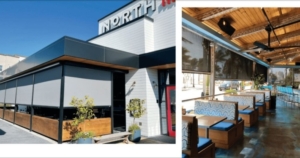 Motorized MagnaTrack Exterior Solar Screens Installed in Austin, TX